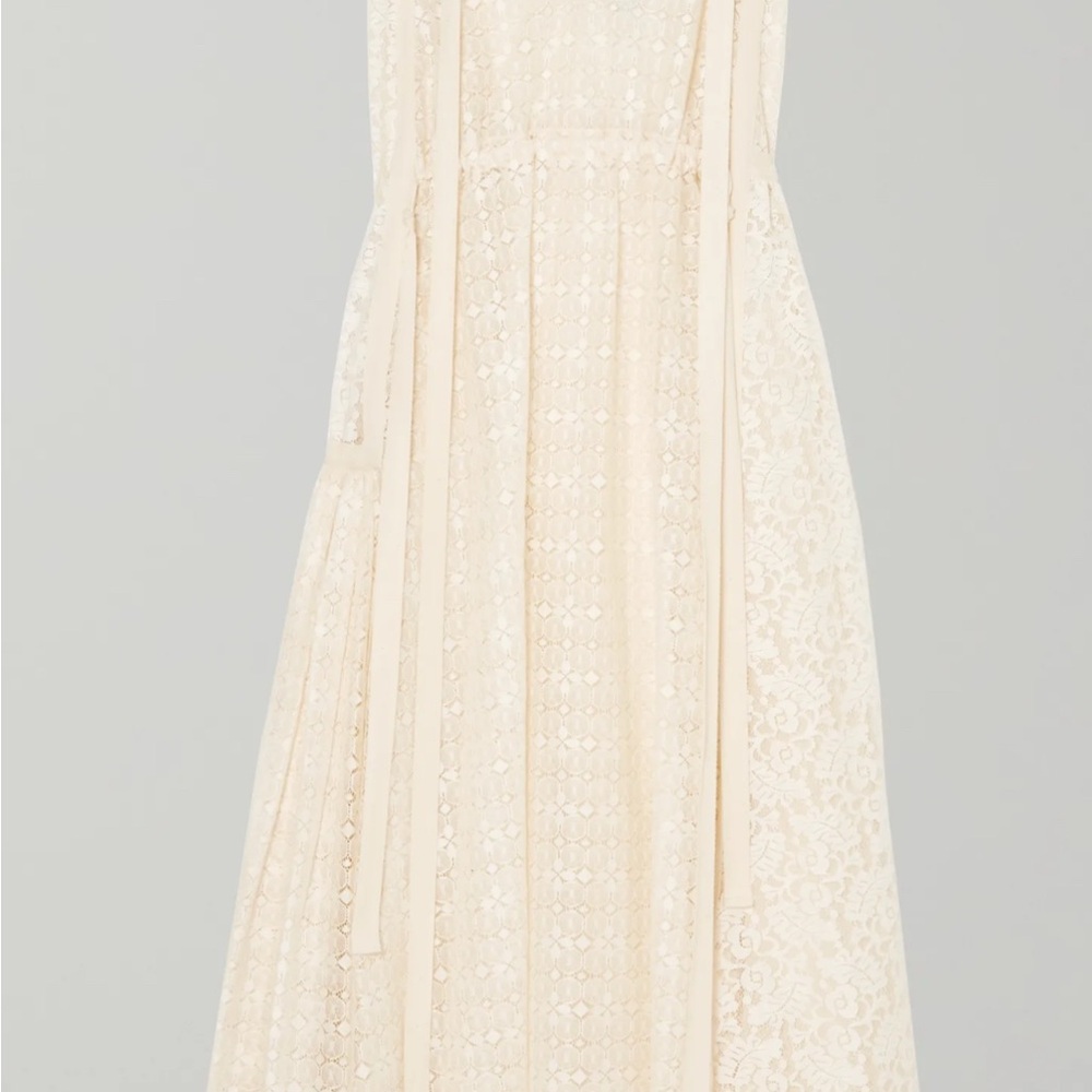 Vintage designer cream lace dress - Picture 2 of 7